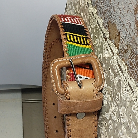 Vintage Other - Vintage Leather Belt / Size 40